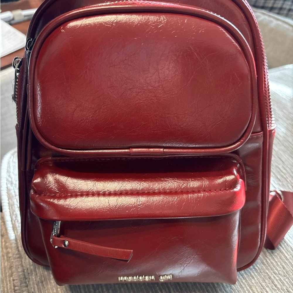 Madden Girl Cherry Red sling Bag - Picture 2 of 3
